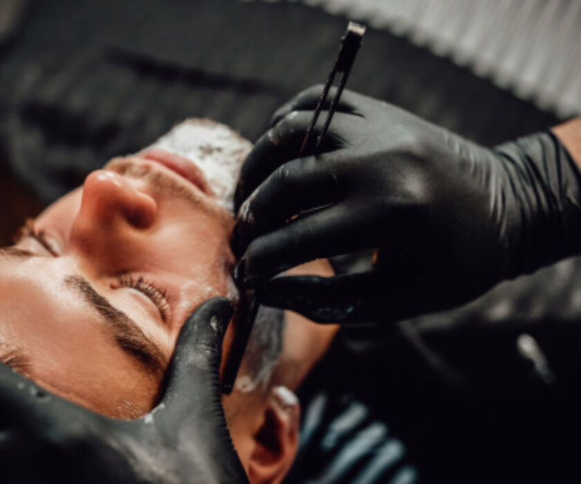 Hot towel shaves empire barbers